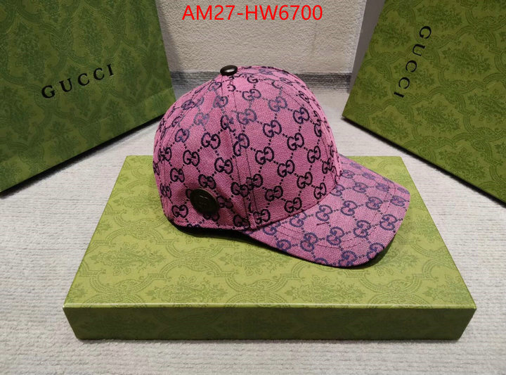 Cap (Hat)-Gucci,knockoff , ID: HW6700,$: 27USD