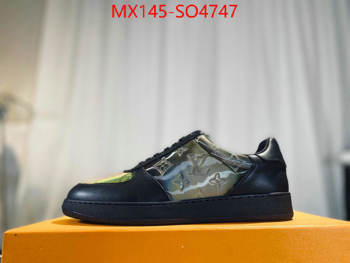 Men Shoes-LV,luxury fashion replica designers , ID: SO4747,$: 145USD