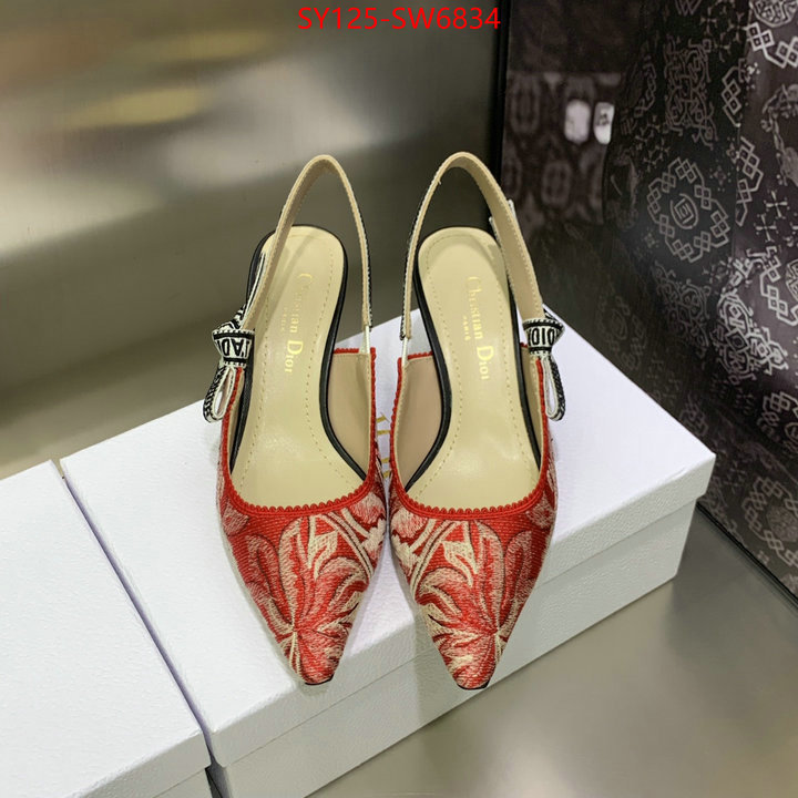 Women Shoes-Dior,replcia cheap from china , ID: SW6834,$: 125USD