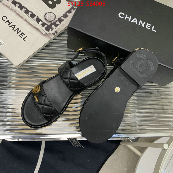 Women Shoes-Chanel,fake , ID: SE4005,$: 125USD