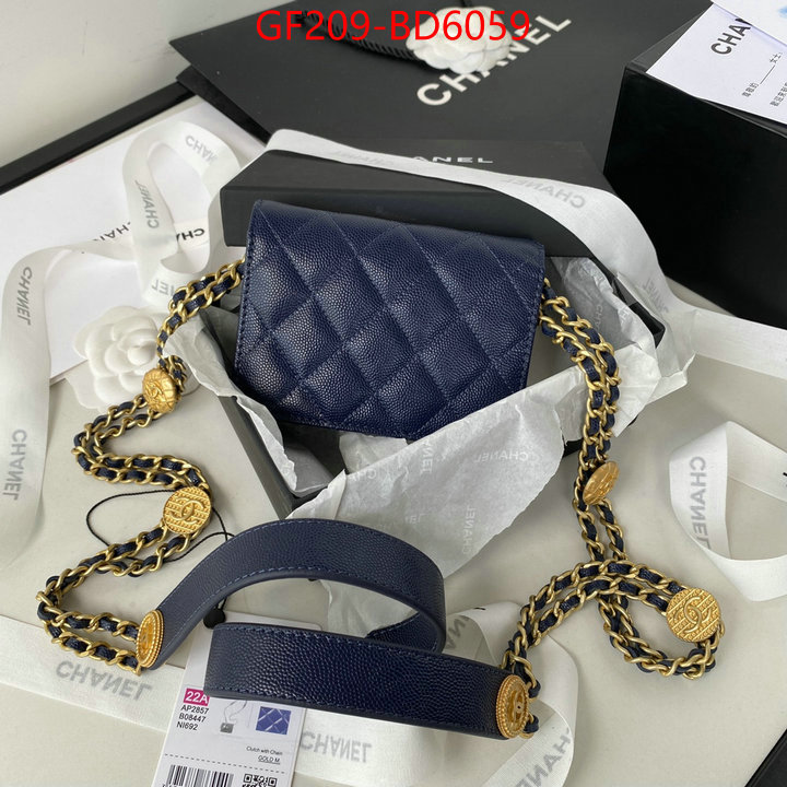 Chanel Bags(TOP)-Diagonal-,ID: BD6059,$: 209USD