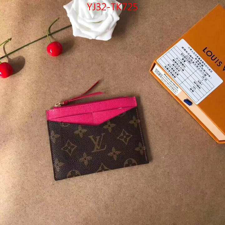 LV Bags(4A)-Wallet,ID: TK725,$:32USD