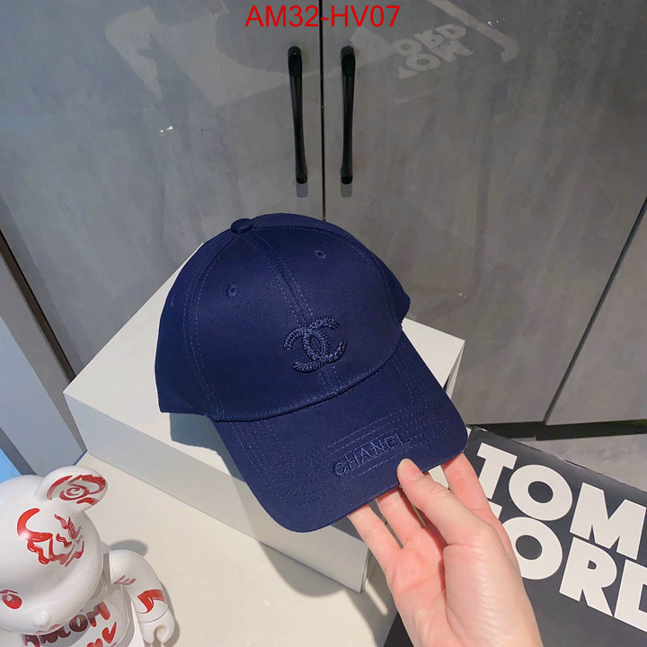 Cap (Hat)-Chanel,replica every designer , ID: HV07,$: 32USD