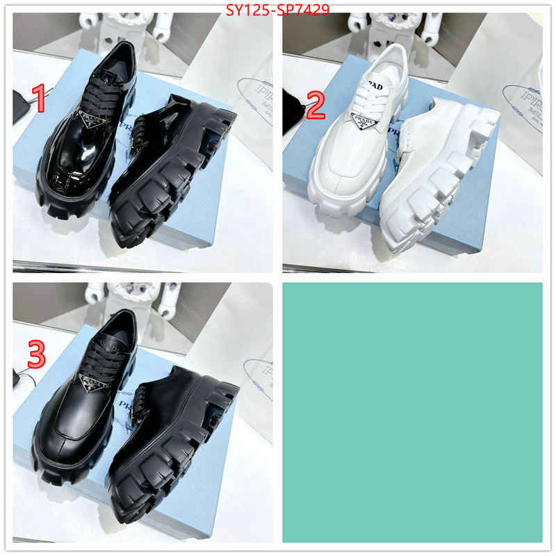 Women Shoes-Prada,first copy , ID: SP7429,$: 125USD