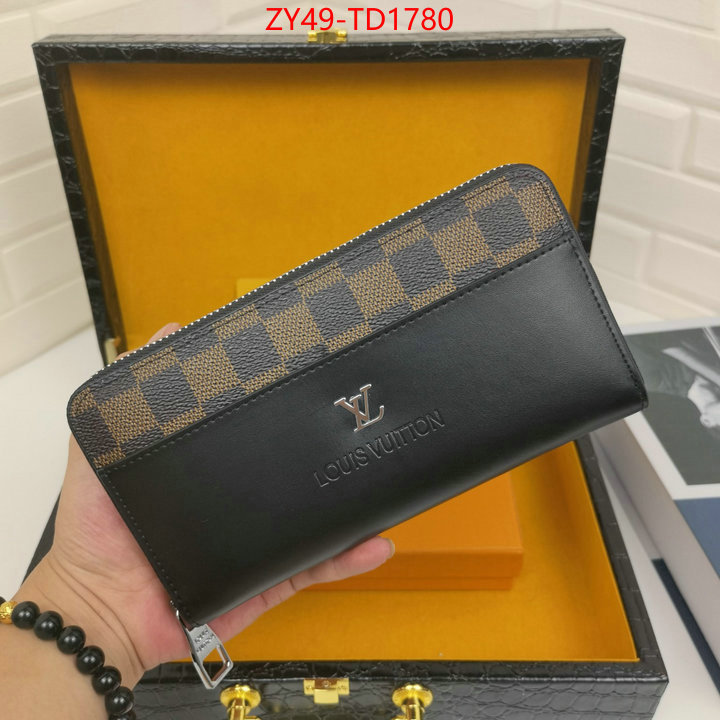 LV Bags(4A)-Wallet,ID: TD1780,$: 49USD