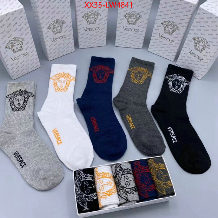 Sock-Versace,where to find the best replicas , ID: LW4841,$: 35USD