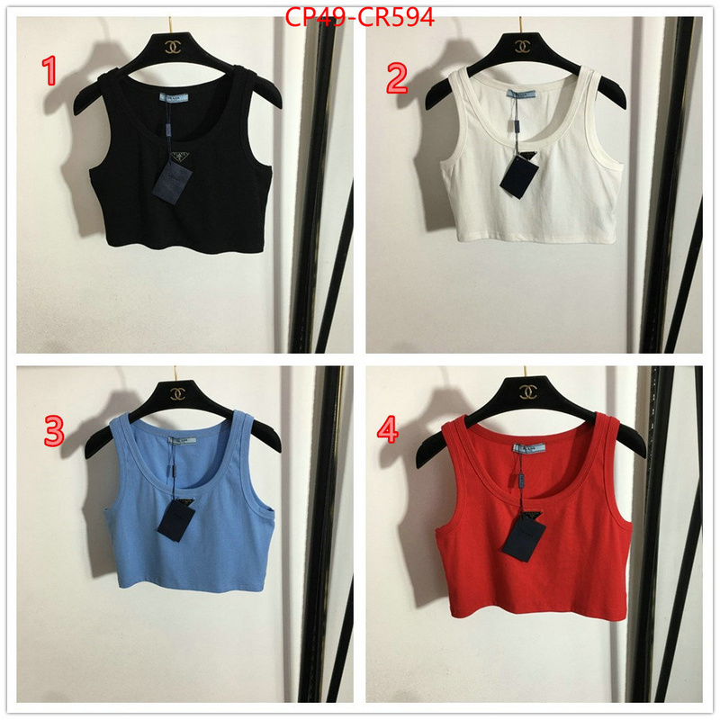 Clothing-Prada,replica for cheap , ID: CR594,$: 49USD