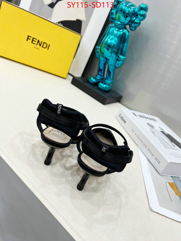 Women Shoes-Fendi,wholesale designer shop , ID: SD113,$: 115USD