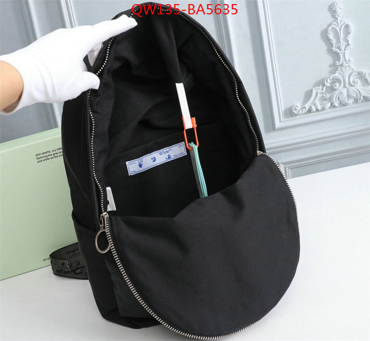 Off-White Bags ( TOP )-Backpack-,how to buy replica shop ,ID: BA5635,$: 135USD