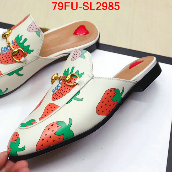 Women Shoes-Gucci,aaaaa replica designer , ID: SL2985,$: 79USD