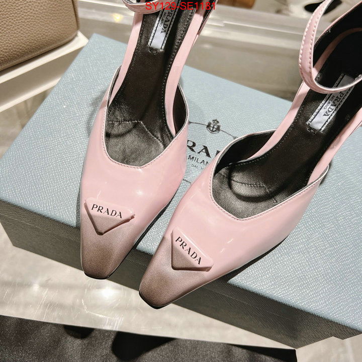 Women Shoes-Prada,customize best quality replica , ID: SE1181,$: 129USD