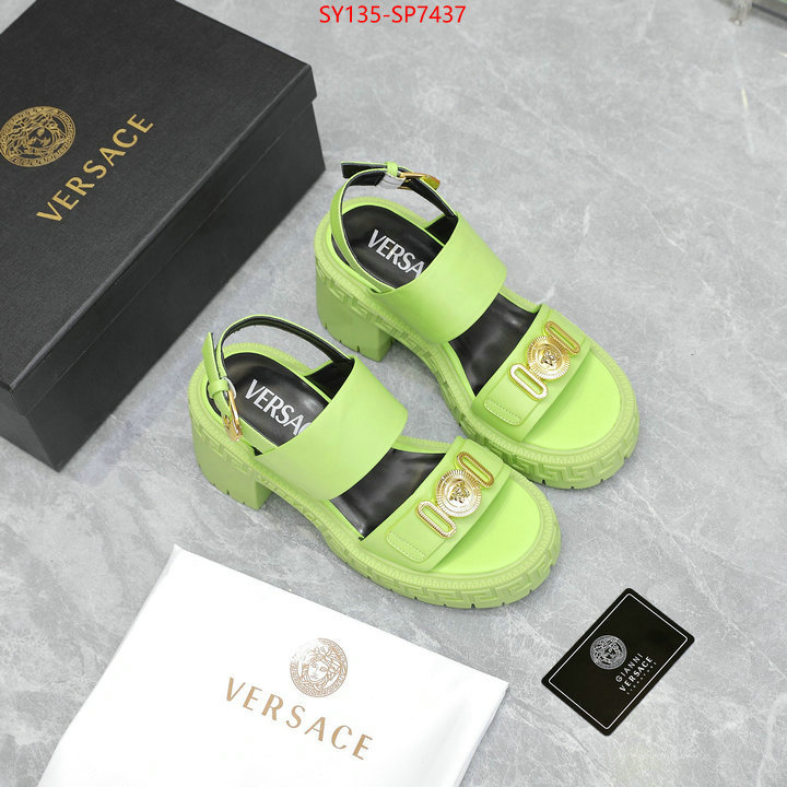 Women Shoes-Versace,fake designer , ID: SP7437,$: 135USD