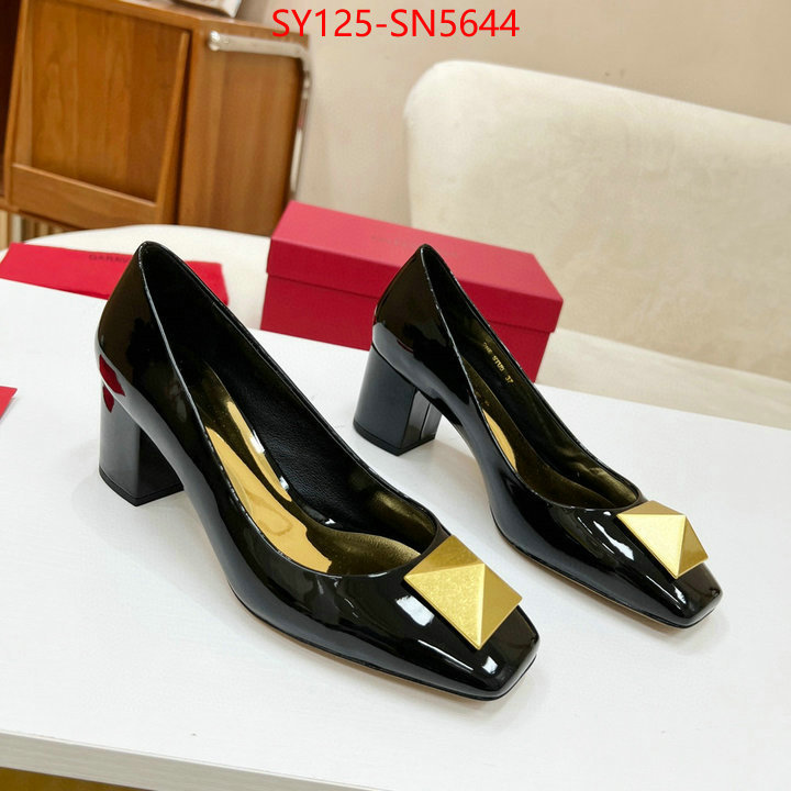 Women Shoes-Valentino,what's the best place to buy replica , ID: SN5644,$: 125USD