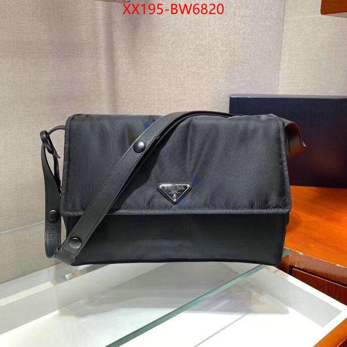 Prada Bags(TOP)-Diagonal-,ID: BW6820,$: 195USD