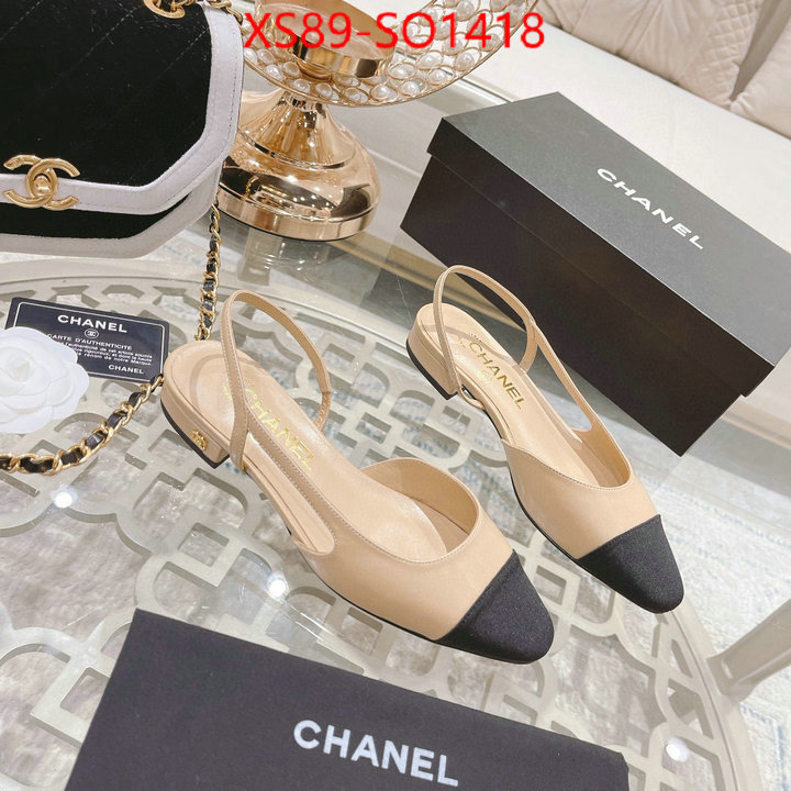 Women Shoes-Chanel,high end designer , ID: SO1418,$: 89USD