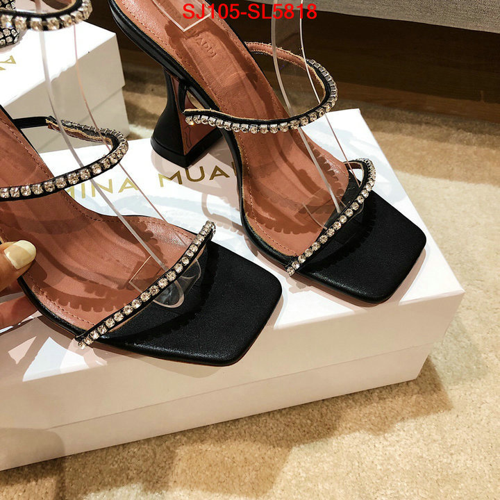 Women Shoes-Amina Muaddi,1:1 replica , ID: SL5818,$: 105USD