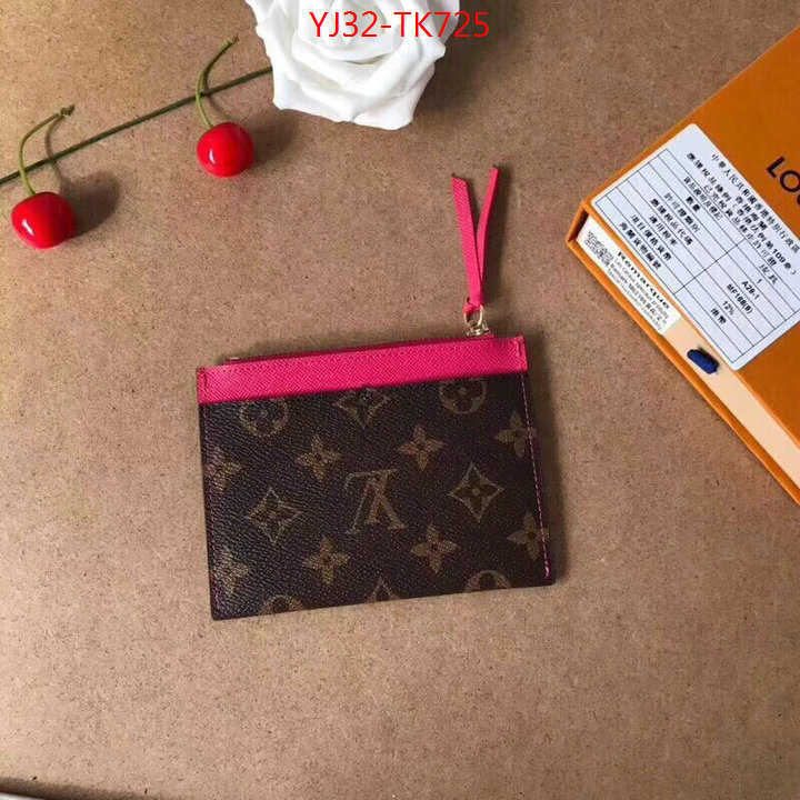 LV Bags(4A)-Wallet,ID: TK725,$:32USD