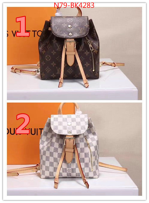 LV Bags(4A)-Backpack-,ID: BK4283,$: 79USD