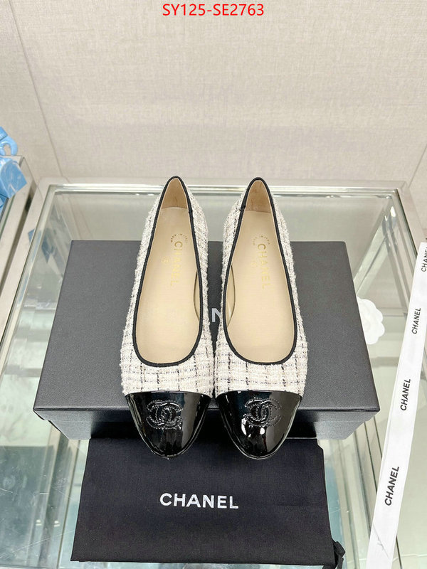 Women Shoes-Chanel,best luxury replica , ID: SE2763,$: 125USD