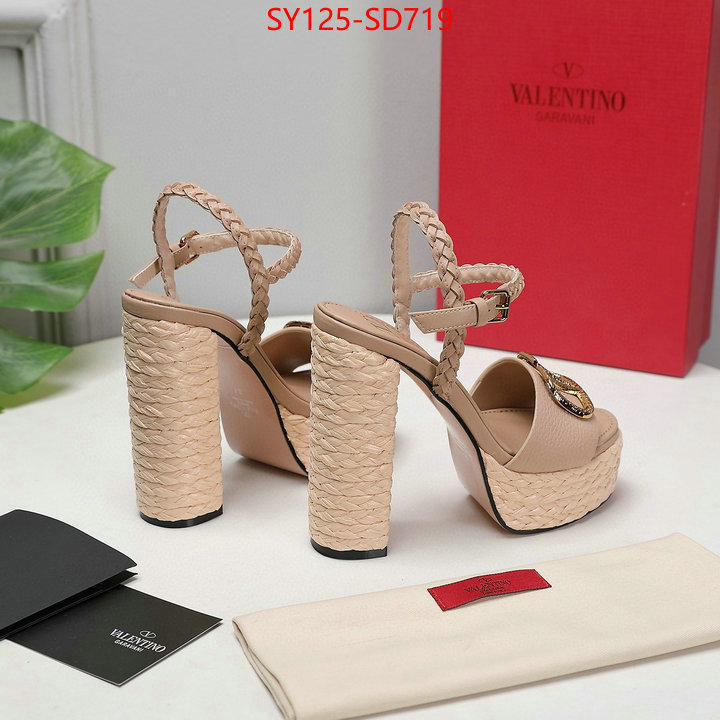 Women Shoes-Valentino,designer 7 star replica , ID: SD719,$: 125USD