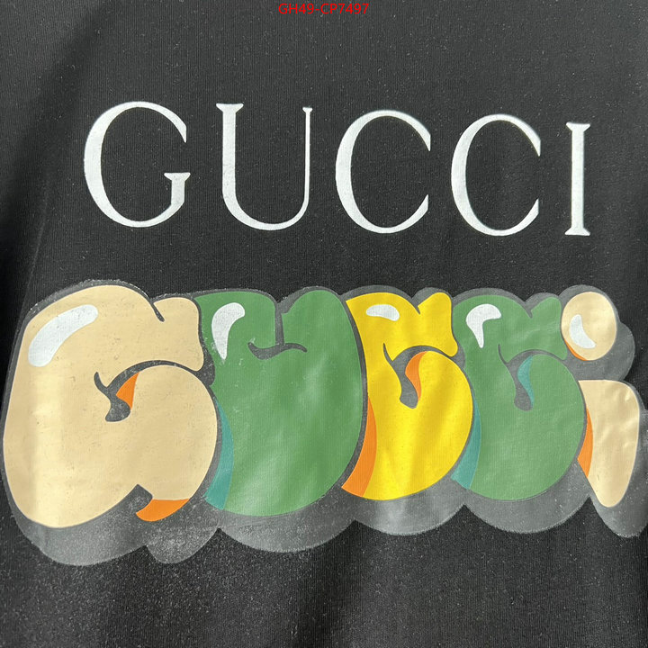 Clothing-Gucci,perfect , ID: CP7497,$: 49USD