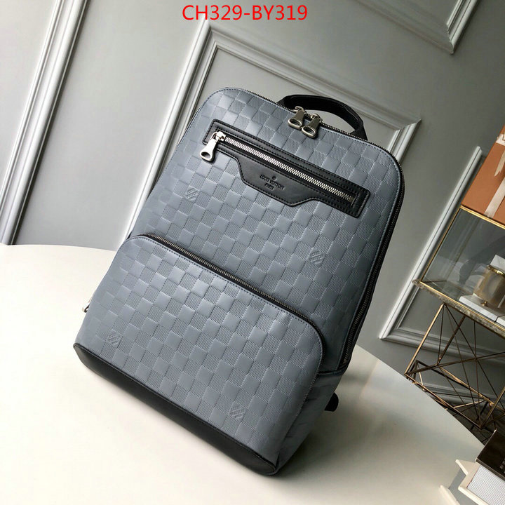 LV Bags(TOP)-Backpack-,ID: BY319,$:329USD