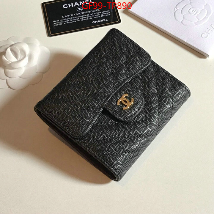 Chanel Bags(TOP)-Wallet-,ID: TP890,$: 99USD