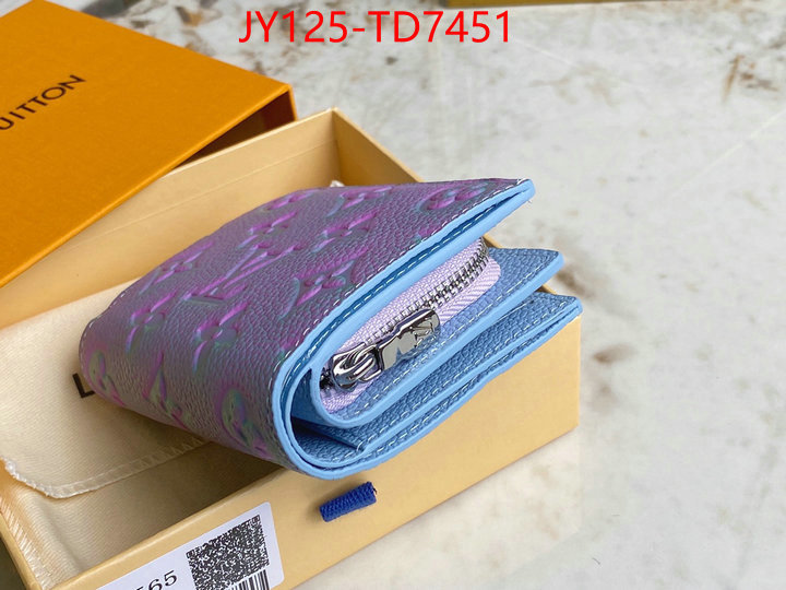 LV Bags(TOP)-Wallet,ID: TD7451,$: 125USD