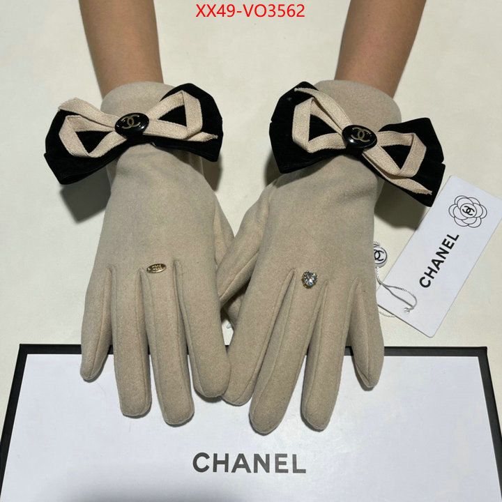 Gloves-Chanel,wholesale sale , ID: VO3562,$: 49USD