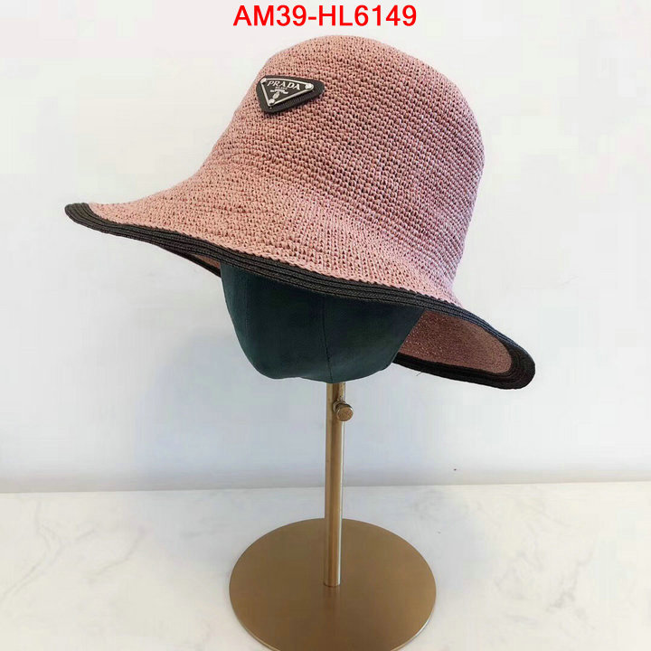 Cap (Hat)-Prada,luxury fashion replica designers , ID: HL6149,$: 39USD