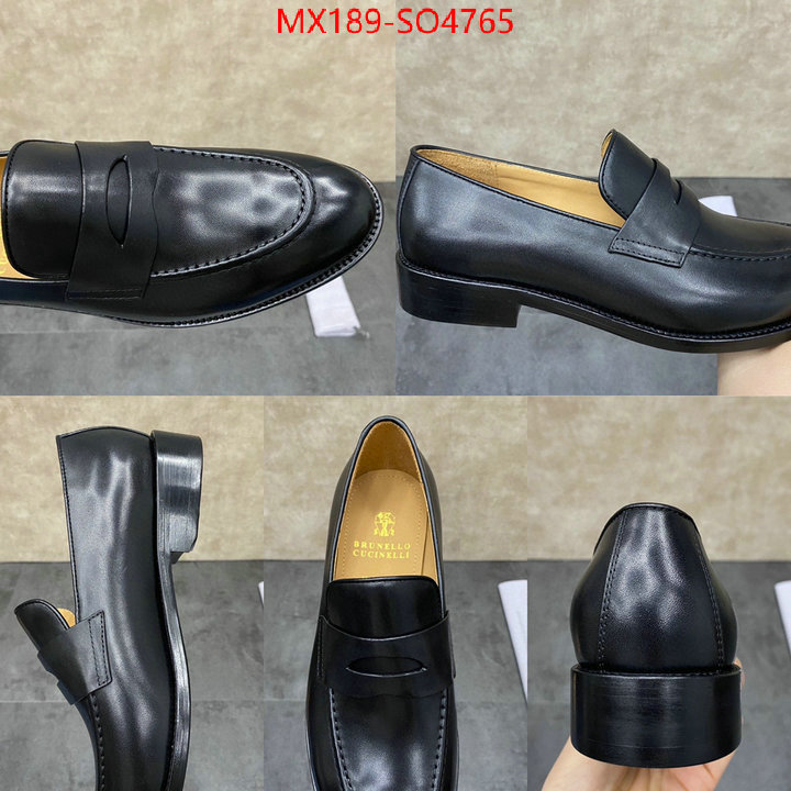 Men Shoes-Brunello Cucinelli,aaaaa+ replica designer , ID: SO4765,$: 189USD