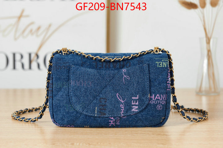 Chanel Bags(TOP)-Diagonal-,ID: BN7543,$: 209USD