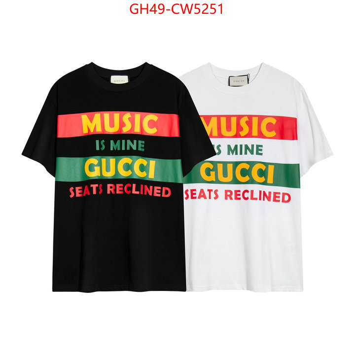 Clothing-Gucci,sell online luxury designer , ID: CW5251,$: 49USD