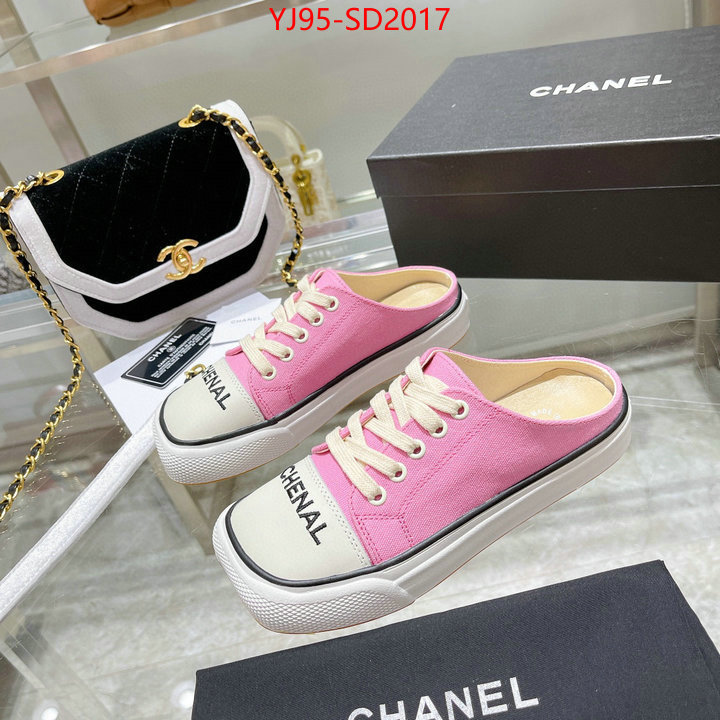 Women Shoes-Chanel,replica for cheap , ID: SD2017,$: 95USD