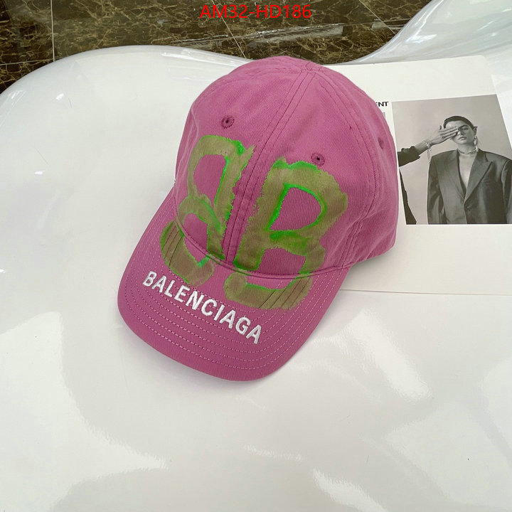 Cap (Hat)-Balenciaga,where to buy the best replica , ID: HD186,$: 32USD