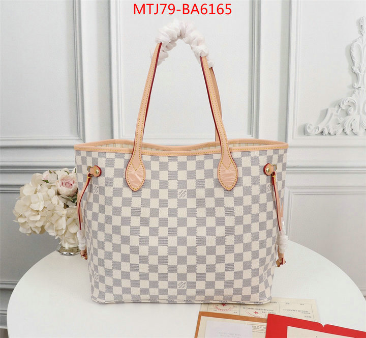 LV Bags(4A)-Neverfull-,practical and versatile replica designer ,ID: BA6165,$: 79USD