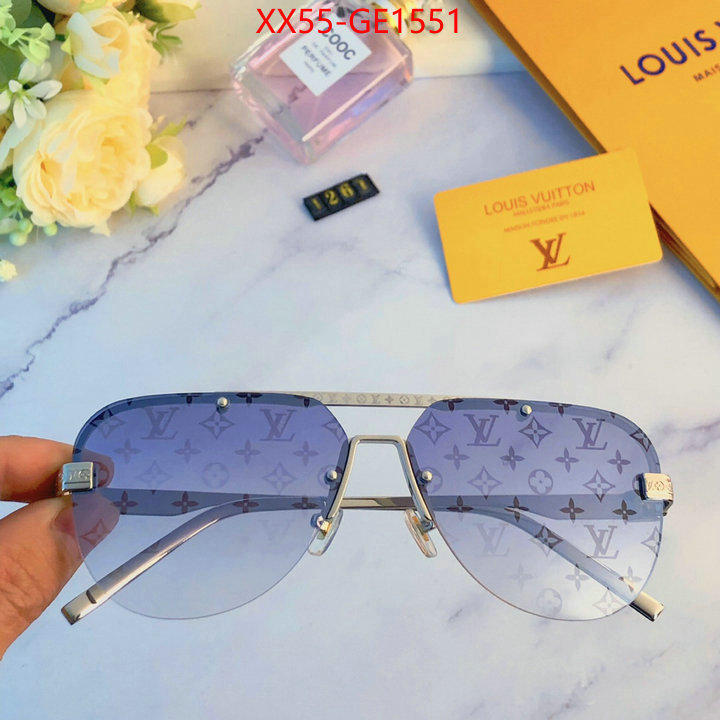 Glasses-LV,luxury fake , ID: GE1551,$: 55USD