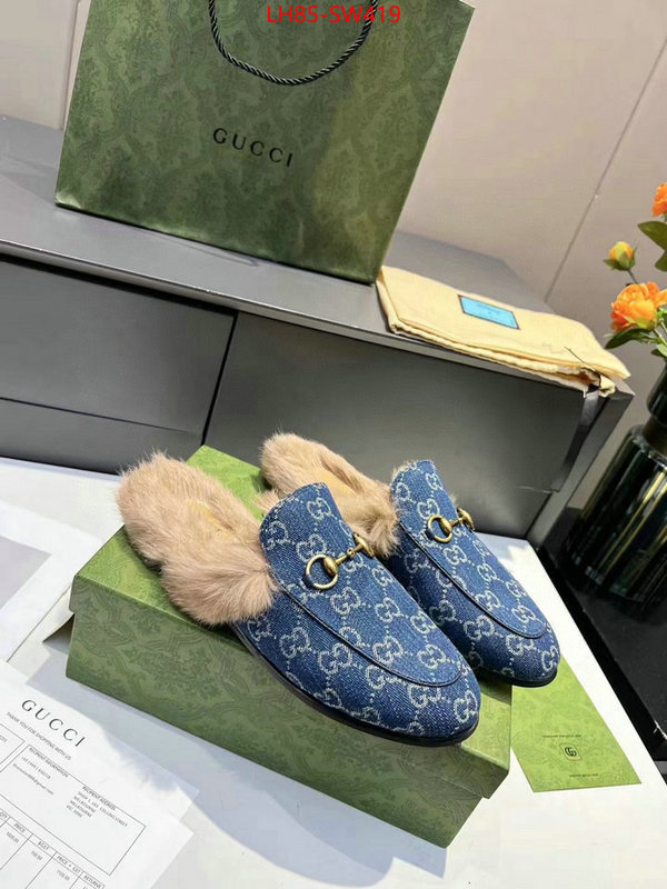 Women Shoes-Gucci,aaaaa+ quality replica , ID: SW419,$: 85USD