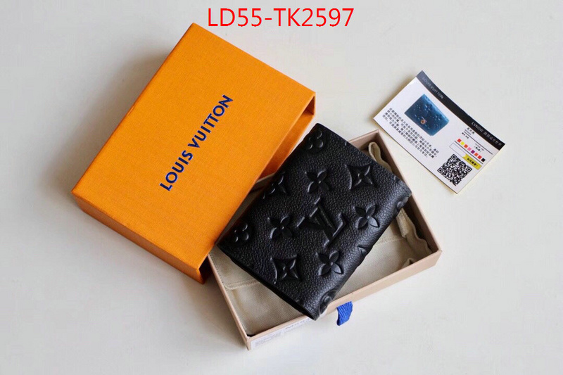 LV Bags(TOP)-Wallet,ID: TK2597,$:55USD