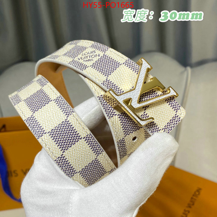 Belts-LV,what's the best place to buy replica , ID: PO1665,$: 55USD