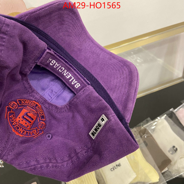 Cap (Hat)-Balenciaga,knockoff , ID: HO1565,$: 29USD