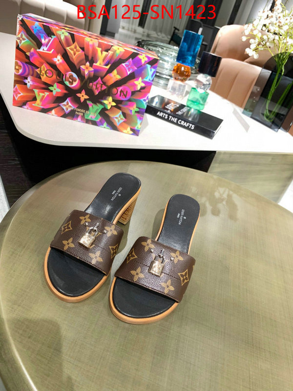 Women Shoes-LV,designer fake , ID: SN1423,$: 125USD