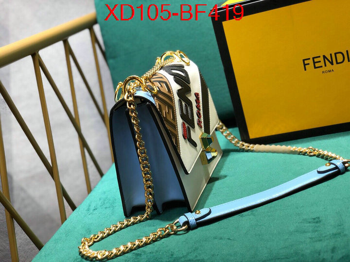 Fendi Bags(4A)-Diagonal-,ID: BF419,$:105USD