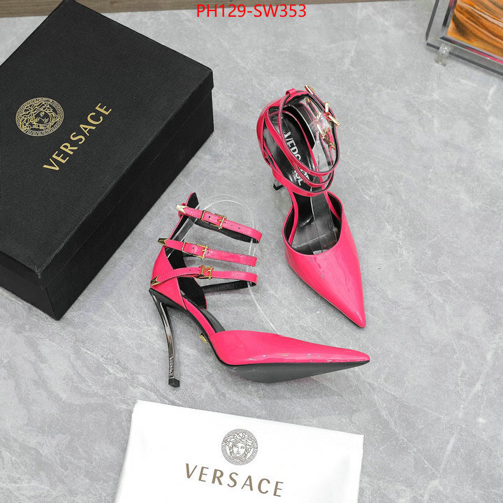 Women Shoes-Versace,high quality aaaaa replica , ID: SW353,$: 129USD