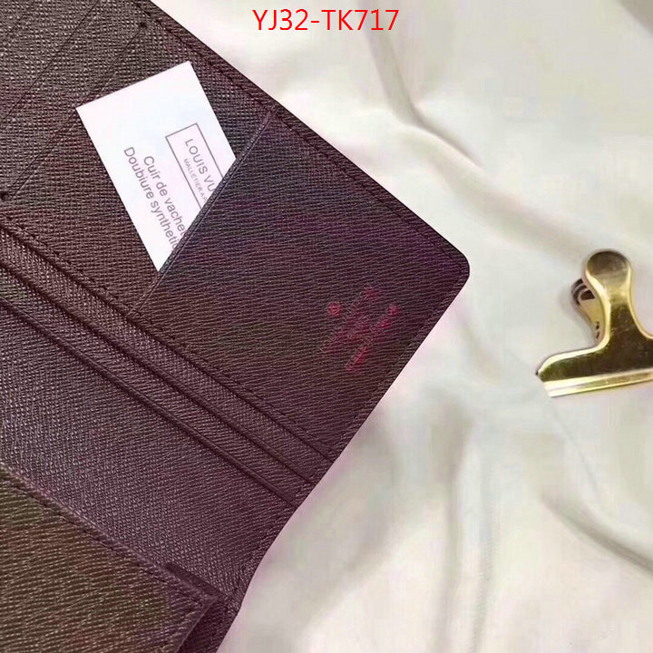 LV Bags(4A)-Wallet,ID: TK717,$:32USD