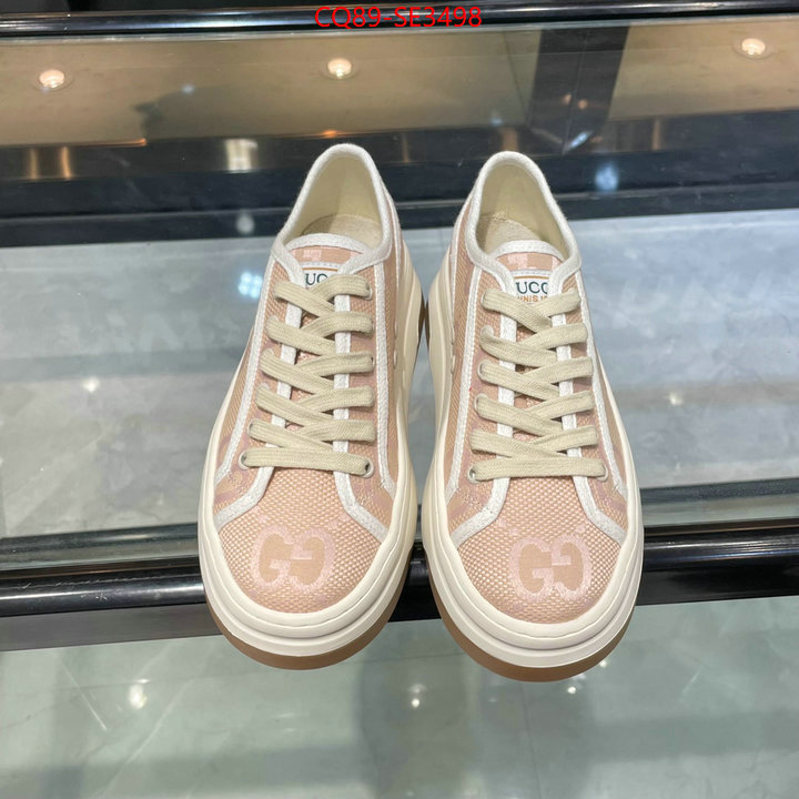 Women Shoes-Gucci,fake aaaaa , ID: SE3498,$: 89USD