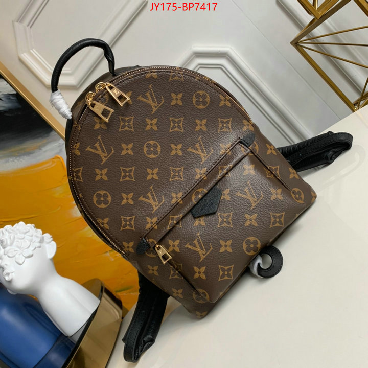 LV Bags(TOP)-Backpack-,Code: BP7417,$: 175USD