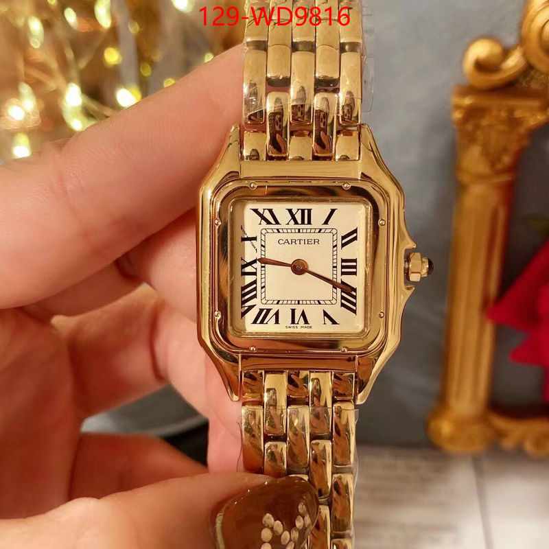 Watch(4A)-Cartier,we offer ,ID: WD9816,$: 129USD