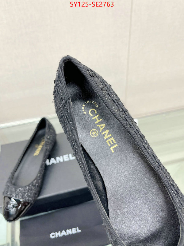 Women Shoes-Chanel,best luxury replica , ID: SE2763,$: 125USD