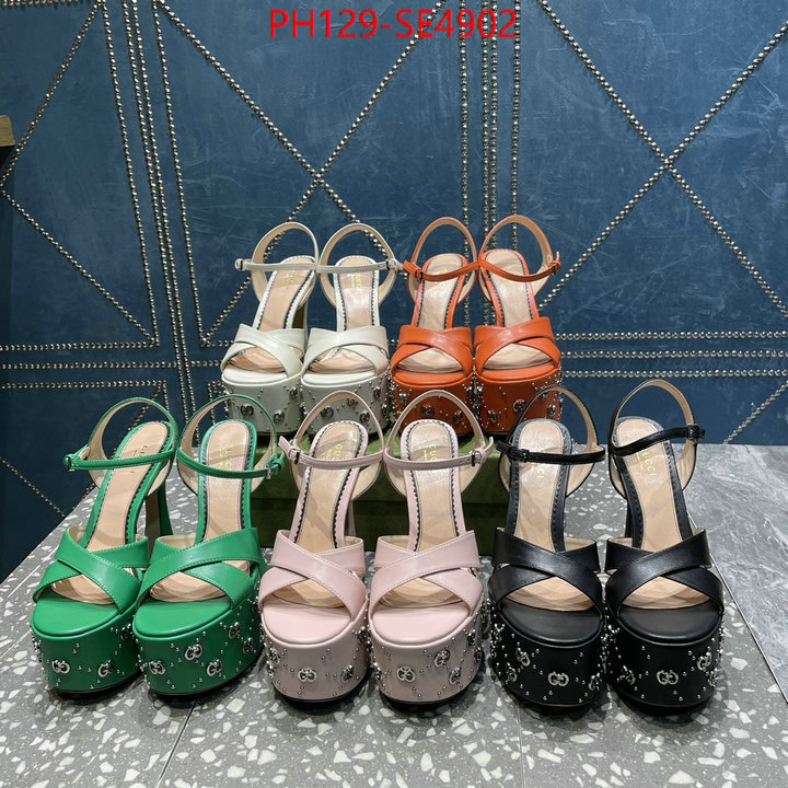 Women Shoes-Gucci,highest quality replica , ID: SE4902,$: 129USD